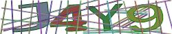 Darstellung des Captcha-Codes.