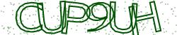 Darstellung des Captcha-Codes.