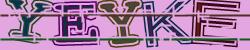 Darstellung des Captcha-Codes.