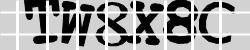 Darstellung des Captcha-Codes.