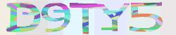 Darstellung des Captcha-Codes.