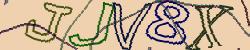 Darstellung des Captcha-Codes.