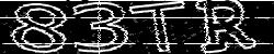 Darstellung des Captcha-Codes.