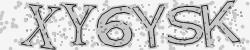 Darstellung des Captcha-Codes.