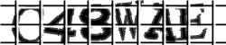 Darstellung des Captcha-Codes.