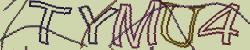 Darstellung des Captcha-Codes.