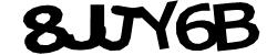 Darstellung des Captcha-Codes.