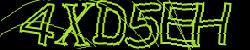 Darstellung des Captcha-Codes.