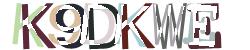 Darstellung des Captcha-Codes.