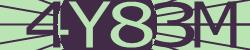 Darstellung des Captcha-Codes.