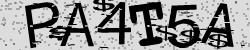 Darstellung des Captcha-Codes.