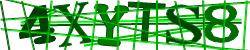 Darstellung des Captcha-Codes.