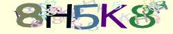 Darstellung des Captcha-Codes.