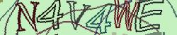 Darstellung des Captcha-Codes.
