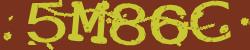 Darstellung des Captcha-Codes.