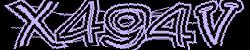 Darstellung des Captcha-Codes.