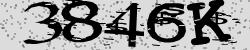 Darstellung des Captcha-Codes.