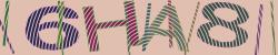 Darstellung des Captcha-Codes.