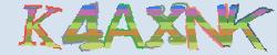 Darstellung des Captcha-Codes.