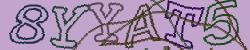 Darstellung des Captcha-Codes.