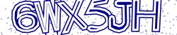 Darstellung des Captcha-Codes.
