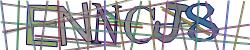 Darstellung des Captcha-Codes.