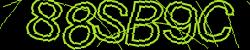 Darstellung des Captcha-Codes.