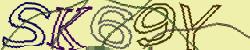 Darstellung des Captcha-Codes.