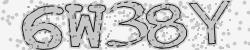 Darstellung des Captcha-Codes.
