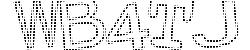 Darstellung des Captcha-Codes.