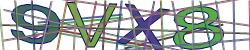 Darstellung des Captcha-Codes.