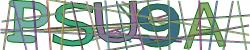 Darstellung des Captcha-Codes.