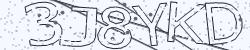 Darstellung des Captcha-Codes.