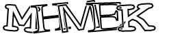 Darstellung des Captcha-Codes.