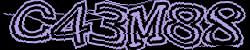Darstellung des Captcha-Codes.