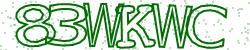 Darstellung des Captcha-Codes.