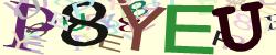 Darstellung des Captcha-Codes.