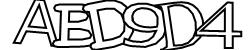 Darstellung des Captcha-Codes.