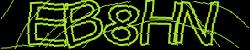 Darstellung des Captcha-Codes.