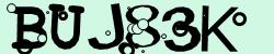 Darstellung des Captcha-Codes.