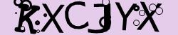 Darstellung des Captcha-Codes.