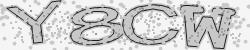 Darstellung des Captcha-Codes.