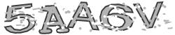 Darstellung des Captcha-Codes.