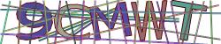 Darstellung des Captcha-Codes.