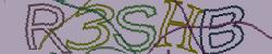 Darstellung des Captcha-Codes.