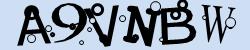 Darstellung des Captcha-Codes.