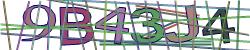 Darstellung des Captcha-Codes.