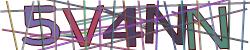 Darstellung des Captcha-Codes.