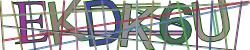 Darstellung des Captcha-Codes.