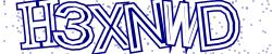 Darstellung des Captcha-Codes.